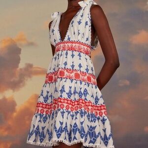 FARM Rio Graphic Fishes Mini Dress (XXS)